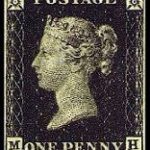 イギリスペニー・ブラック外国切手